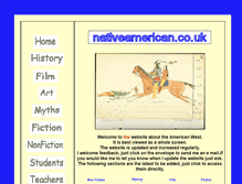 Tablet Screenshot of nativeamerican.co.uk